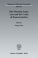 eBook (pdf) The Minority Issue: Law and the Crisis of Representation. de 