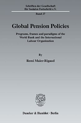 E-Book (pdf) Global Pension Policies. von Remi Maier-Rigaud