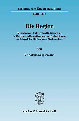 E-Book (pdf) Die Region. von Christoph Seggermann