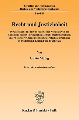 E-Book (pdf) Recht und Justizhoheit. von Ulrike Müßig