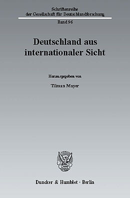 E-Book (pdf) Deutschland aus internationaler Sicht. von 