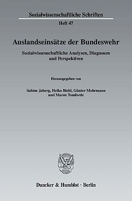 E-Book (pdf) Auslandseinsätze der Bundeswehr. von Christoph-David Munding