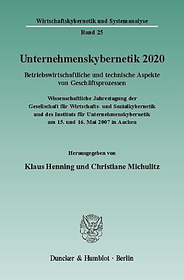 E-Book (pdf) Unternehmenskybernetik 2020. von 