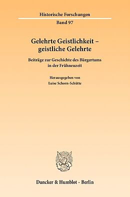 E-Book (pdf) Gelehrte Geistlichkeit - geistliche Gelehrte. von 