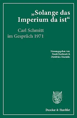 E-Book (pdf) »Solange das Imperium da ist«. von Dieter Groh