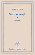 E-Book (pdf) Staatssoziologie. von Max Weber