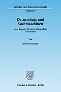 E-Book (pdf) Datenschutz und Suchmaschinen. von Robert Elixmann