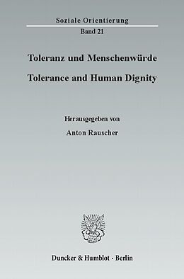 E-Book (pdf) Toleranz und Menschenwürde / Tolerance and Human Dignity. von 
