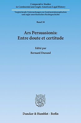 E-Book (pdf) Ars Persuasionis: Entre doute et certitude. von 