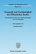 E-Book (pdf) Dynamik und Nachhaltigkeit des Öffentlichen Rechts. von 
