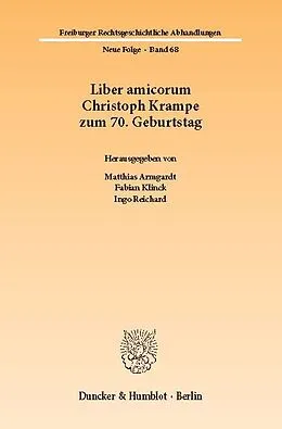 E-Book (pdf) Liber amicorum Christoph Krampe zum 70. Geburtstag. von 