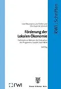 E-Book (pdf) Förderung der Lokalen Ökonomie. von Christoph M. Schmidt
