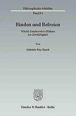 E-Book (pdf) Binden und Befreien. von Gabriele Rita Hauch