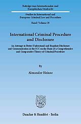 eBook (pdf) International Criminal Procedure and Disclosure. de Alexander Heinze