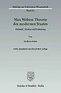 E-Book (pdf) Max Webers Theorie des modernen Staates. von Andreas Anter