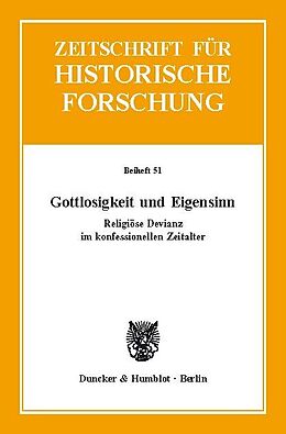 E-Book (pdf) Gottlosigkeit und Eigensinn. von 