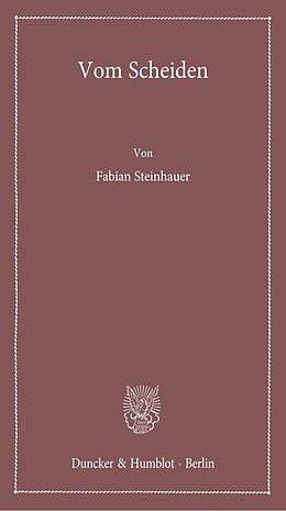 E-Book (pdf) Vom Scheiden. von Fabian Steinhauer