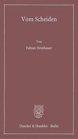 E-Book (pdf) Vom Scheiden. von Fabian Steinhauer
