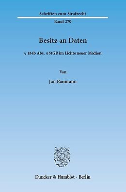 E-Book (pdf) Besitz an Daten. von Jan Baumann