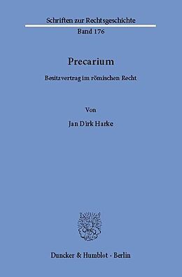 E-Book (pdf) Precarium. von Jan Dirk Harke