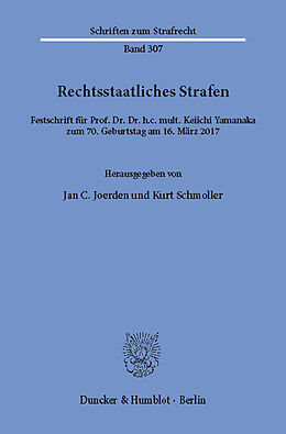 E-Book (pdf) Rechtsstaatliches Strafen. von 