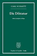 E-Book (pdf) Die Diktatur. von Carl Schmitt
