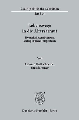 E-Book (pdf) Lebenswege in die Altersarmut. von Ute Klammer