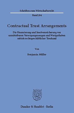 E-Book (pdf) Contractual Trust Arrangements. von Benjamin Müller