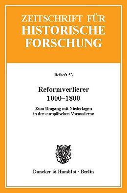 E-Book (pdf) Reformverlierer 1000-1800. von 