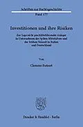 E-Book (pdf) Investitionen und ihre Risiken. von Clemens Butzert