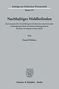 E-Book (pdf) Nachhaltiges Wohlbefinden. von Daniel Dückers