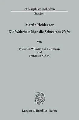 E-Book (pdf) Martin Heidegger. von Francesco Alfieri
