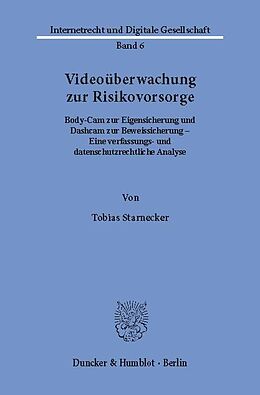 E-Book (pdf) Videoüberwachung zur Risikovorsorge. von Tobias Starnecker