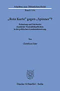 E-Book (pdf) »Rote Karte« gegen »Spinner«? von Christian Eder