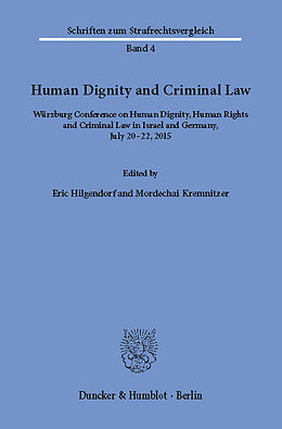 eBook (pdf) Human Dignity and Criminal Law. de 