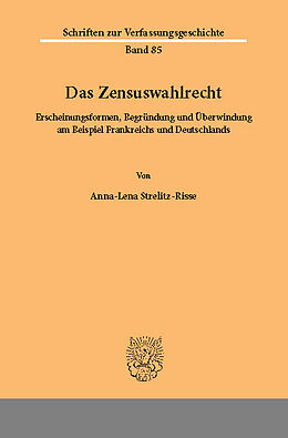 E-Book (pdf) Das Zensuswahlrecht. von Anna-Lena Strelitz-Risse