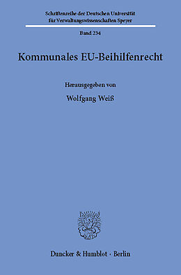 E-Book (pdf) Kommunales EU-Beihilfenrecht. von 
