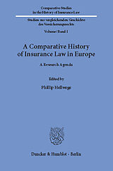 eBook (pdf) A Comparative History of Insurance Law in Europe. de 