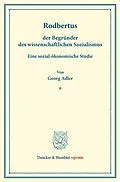 E-Book (pdf) Rodbertus, von Georg Adler