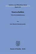 E-Book (pdf) Staatsschulden. von Karl Albrecht Schachtschneider