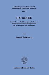 E-Book (pdf) ILO und EU. von Hendric Stolzenberg