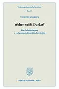 E-Book (pdf) Woher weißt Du das? von Thorsten Kingreen