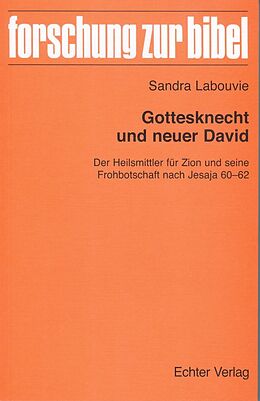 Kartonierter Einband Gottesknecht und neuer David von Sandra Labouvie