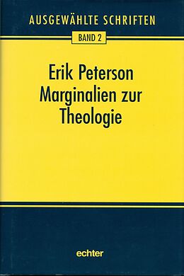 E-Book (pdf) Marginalien zur Theologie und andere Schriften von Erik Peterson