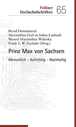 Paperback Prinz Max von Sachsen von 