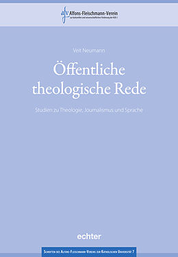 Kartonierter Einband Öffentliche theologische Rede von Veit Neumann