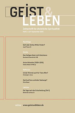 E-Book (epub) Geist &amp; Leben 3/2016 von Christoph Benke