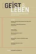 E-Book (pdf) Geist & Leben 2/2026 von Christoph Benke