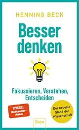 Fester Einband Besser denken von Henning Beck