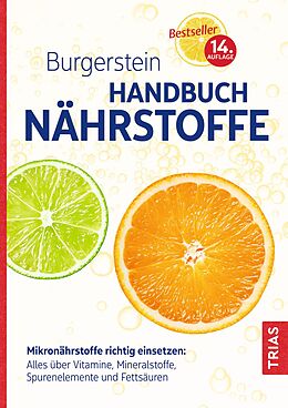 Fester Einband Burgerstein Handbuch Nährstoffe von Burgerstein Foundation